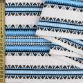 Ткань с украинским орнаментом Панночка голубая, ш.150 оптом