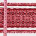Тканина з українським орнаментом Анастасія-5, ш.150 оптом
