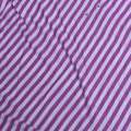 Трикотаж с вискозой в полоски 9мм белые и сиреневые (уценка) ш.177 оптом