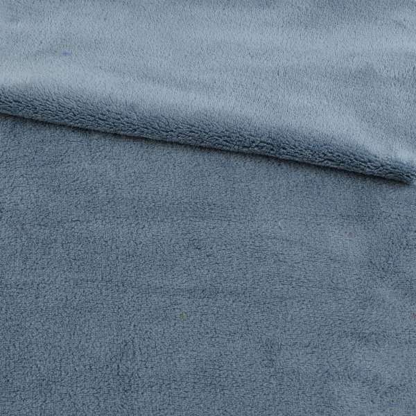 Велсофт двухсторонний сине-серый, ш.180 оптом