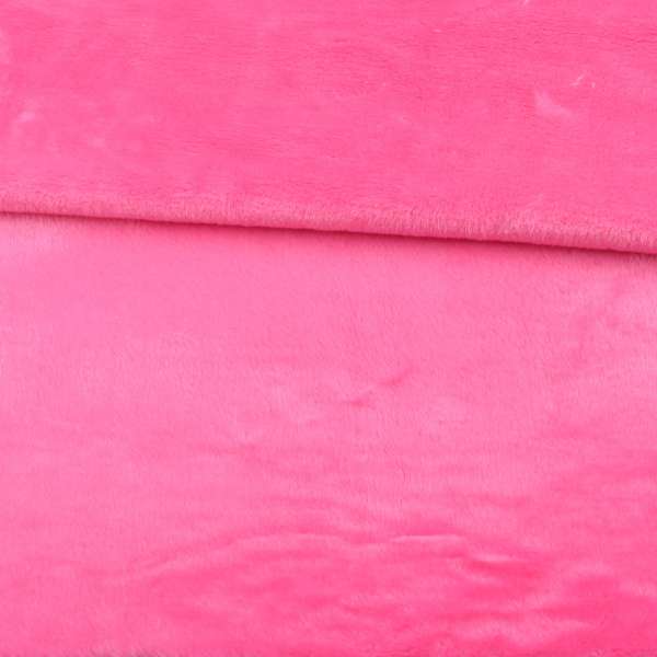 Велсофт двухсторонний розовый яркий, ш.180 оптом