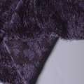 Велсофт- мех двухсторонний фиолетовый с сиреневыми цветами, с люрексом, ш.170 оптом
