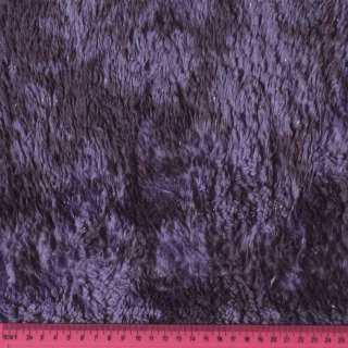 Велсофт- хутро двосторонній фіолетовий з бузковими цветами, з люрексом, ш.170 оптом