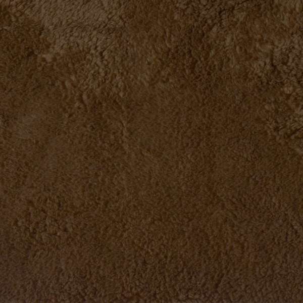 Велсофт- мех двухсторонний коричневый, ш.185 оптом