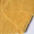 Велсофт-мех двухсторонний горчично-желтый, ш.70 оптом