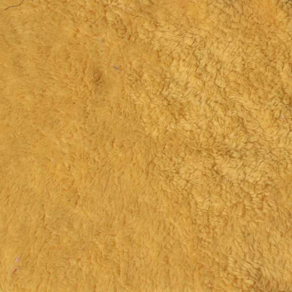 Велсофт-мех двухсторонний горчично-желтый, ш.70 оптом