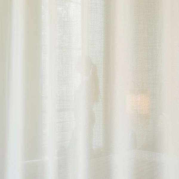 Сетка лен тюль молочная, ш.280 оптом