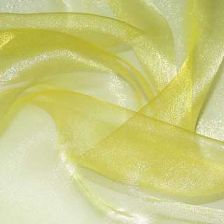 Мус органза гардинна жовта лимонна, ш.280 оптом