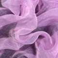 Органза тюль жатая хамелеон сиреневая, ш.270 оптом