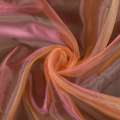 Органза тюль малинова з помаранчевим відливом, ш.280 оптом