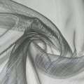 Органза тюль подвійна смуга сіра, ш.280 оптом