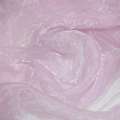 Органза жатая тюль розово-сиреневая, ш.275 оптом