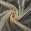 Полукристалл тюль бежево-серый, ш.270 оптом