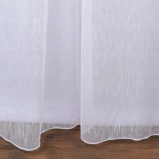 Тюль сетка лен Katya экрю с утяжелителем ш.300 оптом