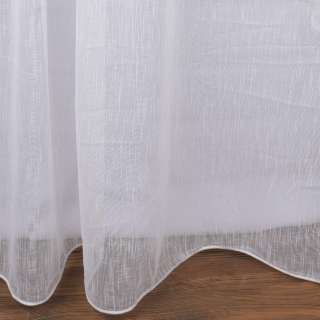 Тюль сетка лен Katya крем с утяжелителем ш.300 оптом