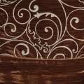 Велюр жатый для штор флок испанский дворик коричневый, ш.270 оптом