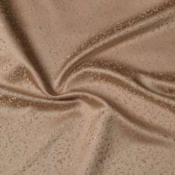 Жаккард интерьерный петлевидный капля песочный, ш.275