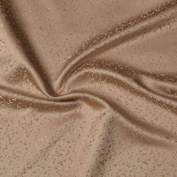 Жаккард интерьерный петлевидный капля песочный, ш.275 оптом
