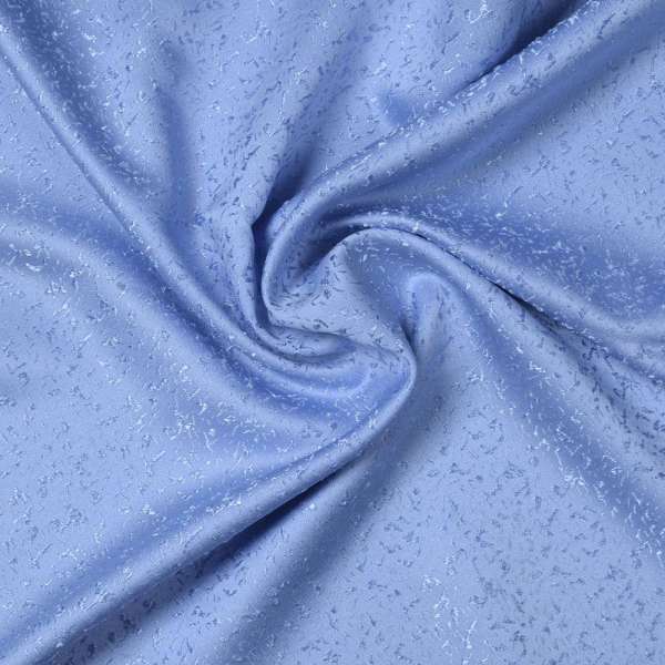 Жаккард интерьерный петлевидный капля голубой, ш.275 оптом