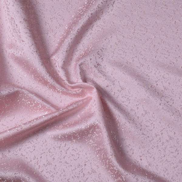 Жаккард интерьерный петлевидный капля розовый светлый, ш.275 оптом