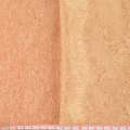 Жаккард двухсторонний завиток ажурный мелкий оранжево-золотистый, ш.280 оптом