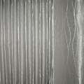 Атлас жакард для штор хвилі сірий світлий, ш.280 оптом