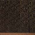 Атлас жакард 2-х-стор. для штор іспанський дворик невеликий коричневий темний, ш.280 оптом