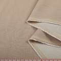 Льон для штор пісочний на білій плетених основі, ш.138 оптом