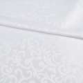 Жаккард скатертный растительный вензель белый, ш.320 оптом