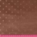 Жаккард скатертный квадратики коричневый светлый, ш.320 оптом