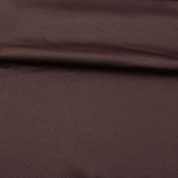 Скатертная ткань с атласным блеском коричневая, ш.320 оптом