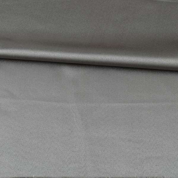 Скатертная ткань с атласным блеском серая, ш.310 оптом