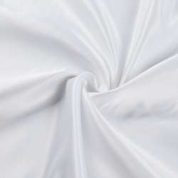Скатеркова тканина з атласним блиском біла, ш.320