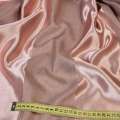 Жаккард двухсторонний полоска широкая коричнево-розовый, ш.270 оптом