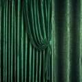 Шанзелизе жатая для штор изумрудная темная, ш.265 оптом