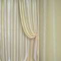 Шанзелизе жатая для штор молочно-бежевая, ш.280 оптом