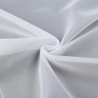 Вуаль тюль шифон молочная (крем) с утяжелителем, ш.300 ОСТАТКИ РУЛОНА оптом