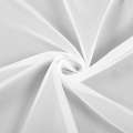Вуаль тюль шифон белая с утяжелителем, ш.260 оптом