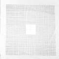 Деворе для штор прямоугольники мелкие прозрачные, квадраты белые на белом фоне, ш.140 оптом