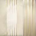 Тафта для штор смуги атласні бежеві на бежевому тлі, ш.147 оптом
