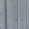 Жакард інтер'єрний олені сріблясто-синій, ш.140 оптом