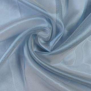 Микросетка тюль с отливом белым серо-голубая с утяжелителем (2 сорт), ш.300 оптом