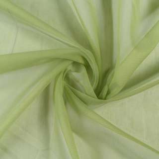 Микросетка тюль зеленая весенняя с утяжелителем (2 сорт), ш.300 оптом