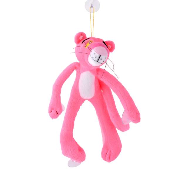 М'яка іграшка на присосках 25 см Рожева пантера оптом
