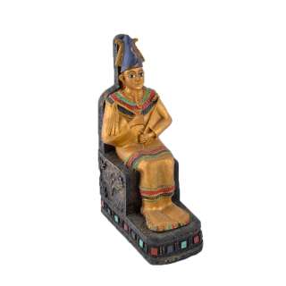 Статуетка фараон Рамзес на троні 15,5х5х9 см Bingo оптом
