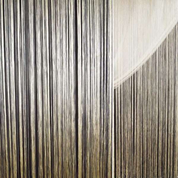 Штора ниточная 300 х 290 см ванильная (вес 0,865 кг) оптом