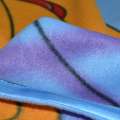 Плед флисовый 125х168 см Винни-Пух зелено-голубой оптом
