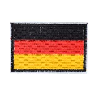 Термоаппликация Флаг Германии 80х50мм оптом