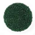 Бисер темно-зеленый с черным оптом