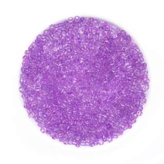 Бисер сиреневый светлый, упаковка 50г оптом
